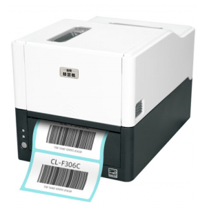 創碩 標簽打印機CL-F306C 精度300DPI 條碼二維碼水洗嘜不干膠 熱轉印/熱敏兩用打?。ㄑb